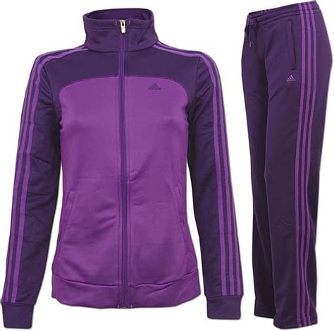 lila adidas jogginganzug damen|Lila .